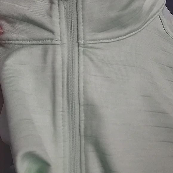 NWT Z BY ZELLa Girls Take a Hike Quarter Zip Melange Top Size XL 14/16 - Picture 2 of 2